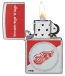 Zippo NHL Detroit Red Wings 2024 Street Chrome Pocket Lighter