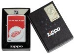 Zippo NHL Detroit Red Wings 2024 Street Chrome Pocket Lighter