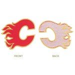 Desert Cactus Calgary Flames NHL Patch – National Hockey League Embroidered Iron On/Sew On Applique for Blazers, Jackets, Backpacks, Bags, Hats & Tactical Gear