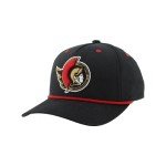 ZHATS Standard NHL Officially Licensed Rope Hat Snapback Memento Team Color, One Size