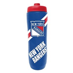 Party Animal NHL New York Rangers Squeezy Water Bottle