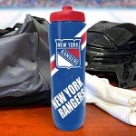 Party Animal NHL New York Rangers Squeezy Water Bottle