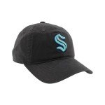 ZHATS Standard NHL Officially Licensed Adjustable Hat Scholarship Icon Charcoal, One Size