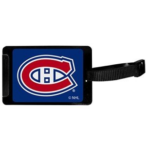 Siskiyou NHL Montreal Canadiens Luggage Tag, Black