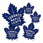 Desert Cactus Toronto Maple Leafs Sticker Team NHL National Hockey League Vinyl Decal Laptop Water Bottle Car Scrapbook (Type 3 - Main Logo)