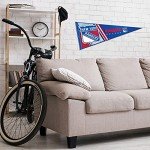 Rico Industries NHL Hockey New York Rangers Primary 12" x 30" Felt Wall Décor Pennant - Great for Home/Bed Room/Man Cave Décor
