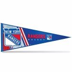 Rico Industries NHL Hockey New York Rangers Primary 12" x 30" Felt Wall Décor Pennant - Great for Home/Bed Room/Man Cave Décor