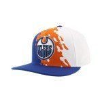 ZHATS Standard NHL Officially Licensed Adjustable Snapback Hat Flat Bill Z11 Retro Paintbrush, Team Color, One Size
