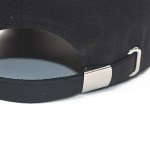 Canada-Embroidered Baseball-Cap Cotton-Dad Hat Maple Leafs Hat Unisex Black