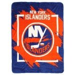Northwest NHL New York Islanders Micro Raschel Throw Blanket, 46" x 60", Dimensional