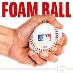 Franklin Sports MLB Youth Tee Ball Glove and Ball Set - Kids Cleveland Guardians Baseball and Tee Ball Glove and Ball - Perfect First Kids Glove - 9.5", Orange/Black