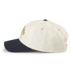 AMERICAN NEEDLE Nashville Predators NHL Blue Line Adjustable Snapback Baseball Hat, Ivory/Navy (EM004A-NAP-INVY)