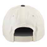 AMERICAN NEEDLE Nashville Predators NHL Blue Line Adjustable Snapback Baseball Hat, Ivory/Navy (EM004A-NAP-INVY)