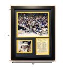 Legends Never Die St. Louis Blues Stanley Cup Champion 2018-19 Collectible | Framed Photo Collage Wall Art Décor - 12" x 15"