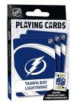Masterpieces Officially Licensed NHL Tampa Bay Lightning Playing Cards - 54 Card Deck for Adults