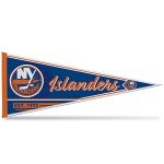 Rico Industries NHL Hockey New York Islanders Classic 12" x 30" Felt Wall Décor Pennant - Great for Home/Bed Room/Man Cave Décor