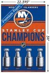 Trends International NHL New York Islanders - Champions 23 Wall Poster, 34L x 22.4W, Premium Unframed Version