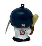 Party Animal MLB Squeezymates Atlanta Braves Acuna Jr. Squeezy Figurine, Team Colors, 2 1/2" Tall