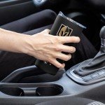 Rico Industries NHL Hockey Vegas Golden Knights 18oz Soft Touch, Easy Grip Tumbler