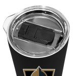 Rico Industries NHL Hockey Vegas Golden Knights 18oz Soft Touch, Easy Grip Tumbler