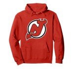New Jersey Devils Icon Red Officially Licensed Pullover Hoodie
