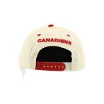 ZHATS Standard NHL Officially Licensed Adjustable Snapback Hat Marquee Ivory, One Size