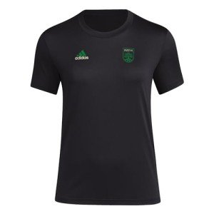 adidas Women's Austin FC MLS Short Sleeve T-Shirt, Black, X-Large