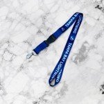 Desert Cactus Tampa Bay Lightning Lanyard NHL National Hockey League Car Keys ID Badge Holder Keychain Detachable Breakaway Snap Buckle (Lanyard 1 - Blue)