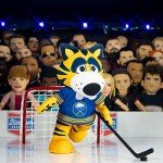 Bleacher Creatures Buffalo Sabres Sabretooth 10" Plush Figure- A Mascot for Play or Display