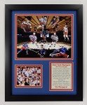 New York Rangers NHL All Time Greats Collectible | Framed Photo Collage Wall Art Decor - 12"x15" | Legends Never Die