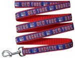 Pets First NHL New York Rangers Leash for Dogs & Cats, Walk Cute & Stylish! The Ultimate Hockey Fan Leash!, Large (6 ft Long x 1 in Width) (NYR-3031-LG)