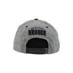 ZHATS Standard NHL Officially Licensed Adjustable Snapback Hat Chambray Heather Black, One Size