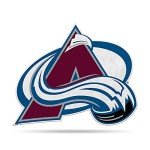 Rico Industries NHL Colorado Avalanche Primary Shape Cut Pennant - Home and Living Room Décor - Soft Felt EZ to Hang, 18x0.10x18