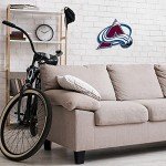 Rico Industries NHL Colorado Avalanche Primary Shape Cut Pennant - Home and Living Room Décor - Soft Felt EZ to Hang, 18x0.10x18