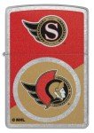 Zippo NHL Ottawa Senators 2024 Street Chrome Pocket Lighter