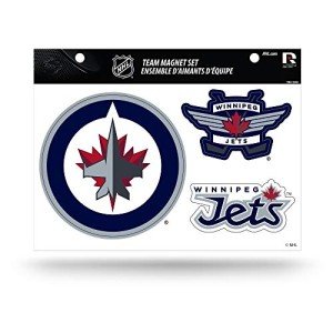 Rico Industries NHL Hockey Winnipeg Jets Team Magnet Sheet 8.5 x 11-"