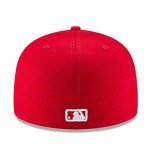 New Era 59Fifty New York Yankees SC WH Fitted Hat (Red/White) Men's MLB Cap