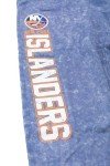 Calhoun NHL Mens Acid Wash Cotton Fleece Athletic Jogger Style Sweatpants (Large, New York Islanders)