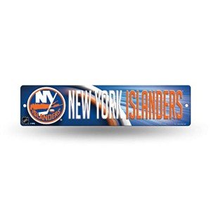 Rico Industries HSN8401 Plastic Street Sign , New York Islanders