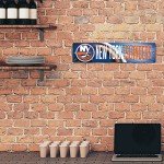 Rico Industries HSN8401 Plastic Street Sign , New York Islanders