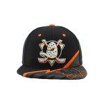 ZHATS Standard NHL Officially Licensed Adjustable Snapback Hat Flat Bill Z11 Bolt, Black, One Size