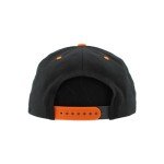 ZHATS Standard NHL Officially Licensed Adjustable Snapback Hat Flat Bill Z11 Bolt, Black, One Size