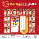TURNER SPORTS Calgary Flames 2025 12x12 Team Wall Calendar (25998011934)