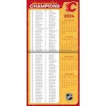 TURNER SPORTS Calgary Flames 2025 12x12 Team Wall Calendar (25998011934)