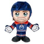 Bleacher Creatures Edmonton Oilers Leon Draisaitl 8" NHL Kuricha Sitting Plush - Soft Chibi Inspired NHL Superstar