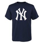 Aaron Judge New York Yankees MLB Kids Youth 8-20 Navy Official Player Name & Number Jersey T-Shirt (US, Numeric, 10, 12, Regular, Navy)
