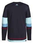 adidas Seattle Kraken Authentic Home Navy mens Long Sleeve Jersey (54 (X-Large))