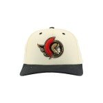 ZHATS Standard NHL Officially Licensed Adjustable Snapback Hat Marquee Ivory, One Size