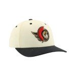 ZHATS Standard NHL Officially Licensed Adjustable Snapback Hat Marquee Ivory, One Size