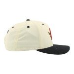 ZHATS Standard NHL Officially Licensed Adjustable Snapback Hat Marquee Ivory, One Size